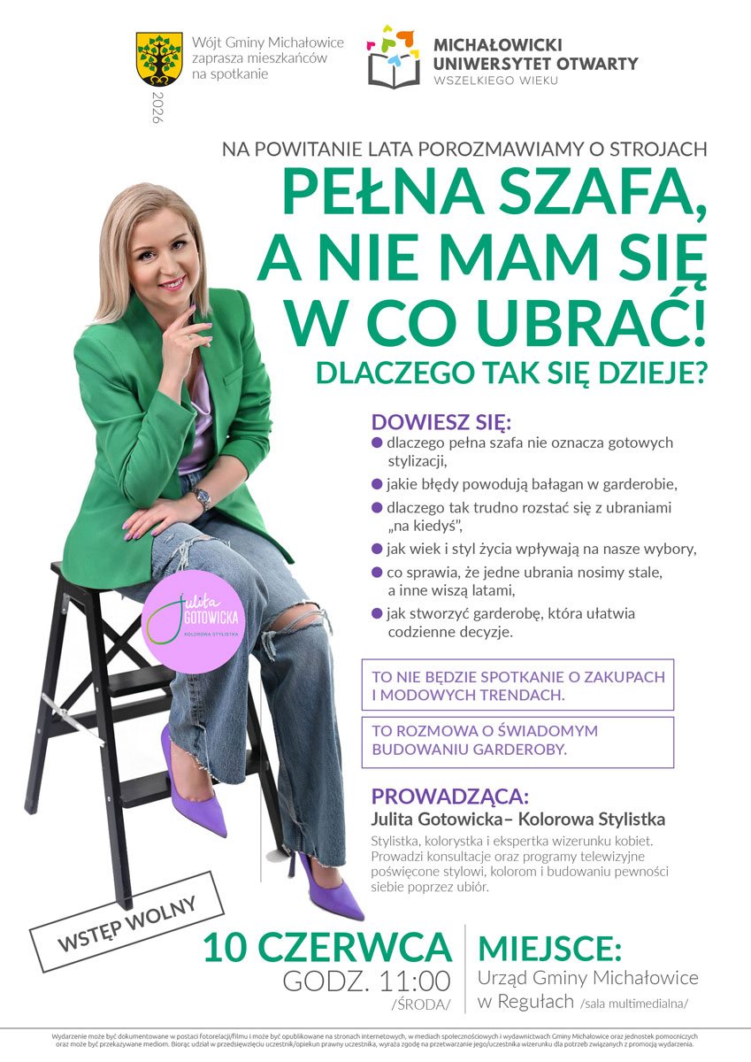 Grafika zawiera treść komunikatu