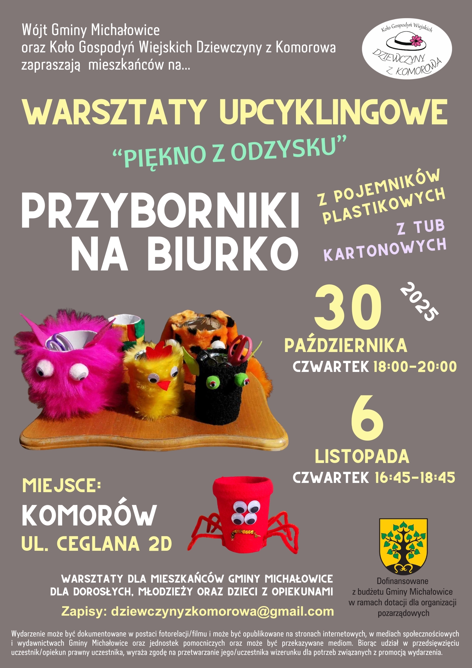 Grafika zawiera treść komunikatu