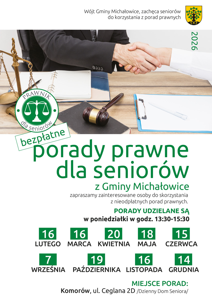 plakat porady prawne