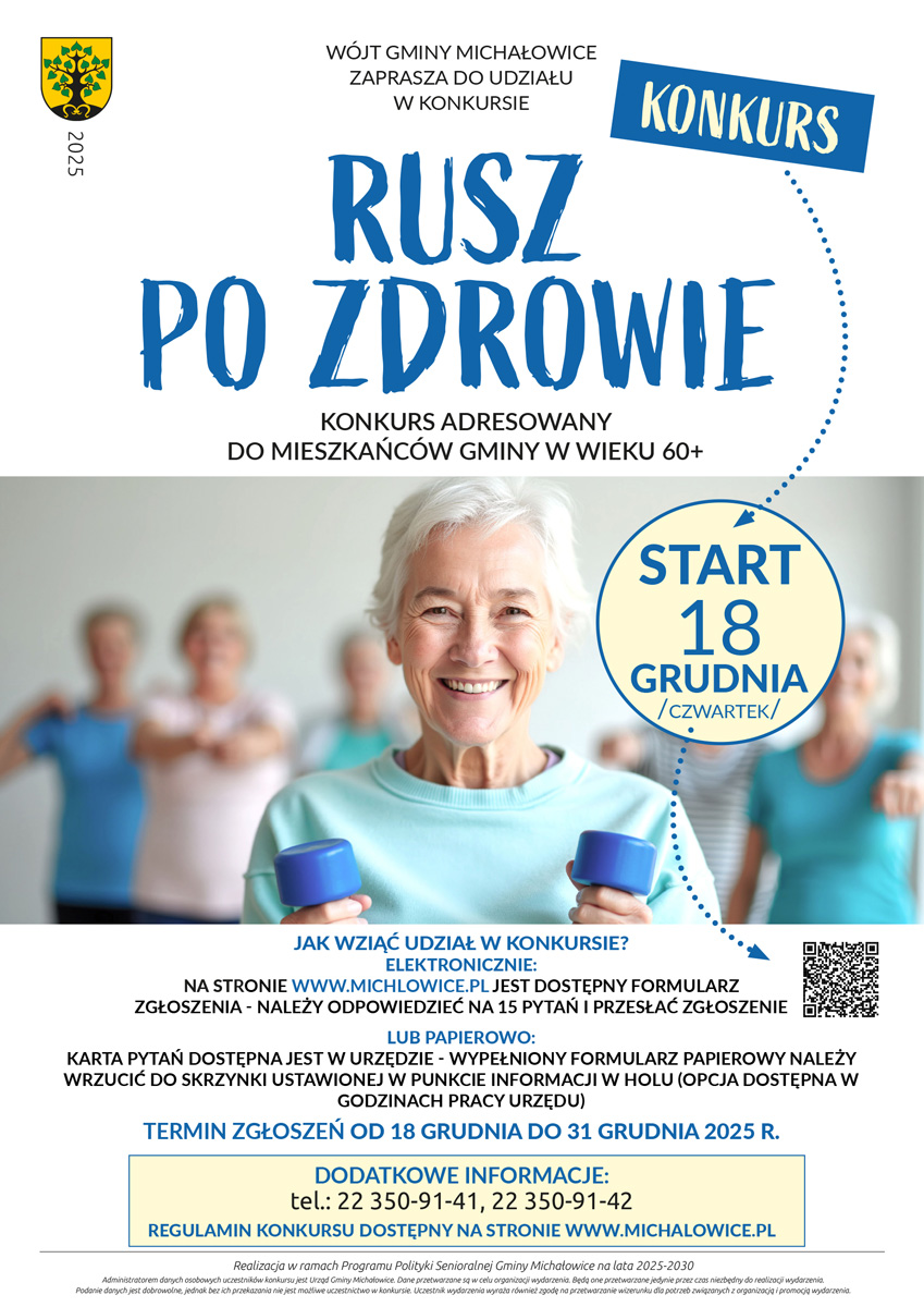 Grafika zawiera treść komunikatu